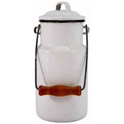 Бидон с крышкой 50 лет Октября сталь, эмаль Лысьва ЛМЗ СССР 1967 г. Н-21,5 см. СССР 1967