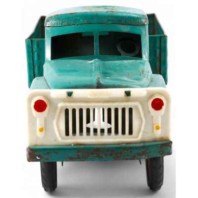 Игрушечная модель бортового грузовика ЗИЛ -130 жесть, Липецкий тракторный завод СССР 1970-80 гг. Липецкий тракторный завод 1970-1980 гг