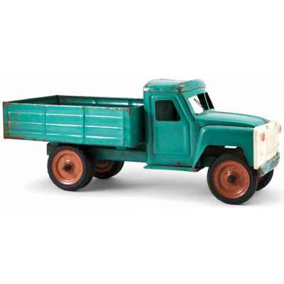 Игрушечная модель бортового грузовика ЗИЛ -130 жесть, Липецкий тракторный завод СССР 1970-80 гг. Липецкий тракторный завод 1970-1980 гг