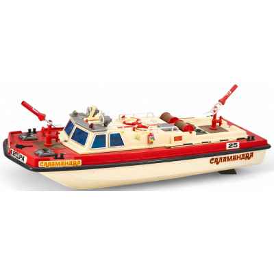 Игрушечная модель катера пожарной службы Саламандра пластмасса НИИ АП СССР 1970-80-е гг. СССР 1980 гг