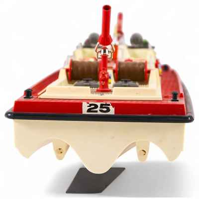 Игрушечная модель катера пожарной службы Саламандра пластмасса НИИ АП СССР 1970-80-е гг. СССР 1980 гг