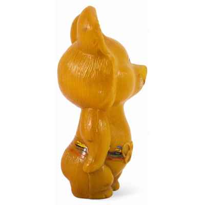 Игрушка Олимпийский мишка, пластмасса ф-ка Росигрушка г. Рославль СССР 1980 г. Н-20 см. город Рославль. Фабрика “Росигрушка” 1980