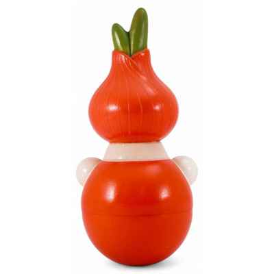 Неваляшка музыкальная Чиполлино Котовский з-д пластмасс СССР 1970-е гг. Завод пластмасс г. Котовск Тамбовской области 1970 гг