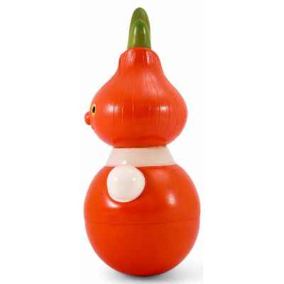 Неваляшка музыкальная Чиполлино Котовский з-д пластмасс СССР 1970-е гг. Завод пластмасс г. Котовск Тамбовской области 1970 гг