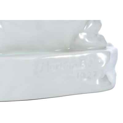 Скульптура Медведь за ловлей рыбы фарфор, Херенд (Herend) Венгрия 1960-86 гг. Н-19,5 см. Венгрия 1930 гг