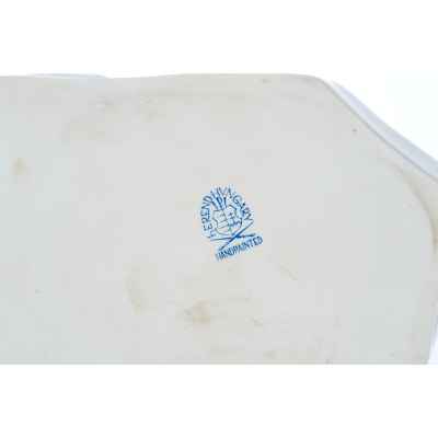 Скульптура Медведь за ловлей рыбы фарфор, Херенд (Herend) Венгрия 1960-86 гг. Н-19,5 см. Венгрия 1930 гг