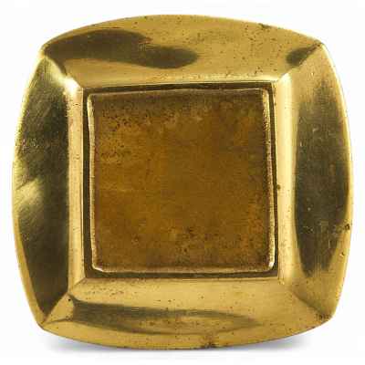 Пано лоток Шишки модерн Венская бронза, Австрия 1920-е гг. 8,8x9,6см. Европа четверть ХХ века