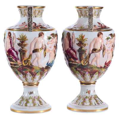 Парные вазы 