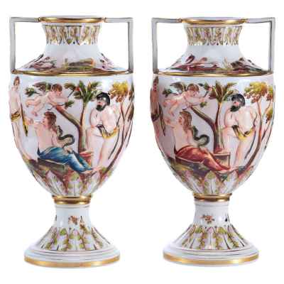 Парные вазы 