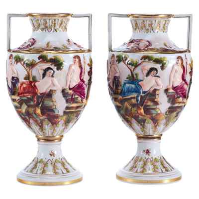 Парные вазы 