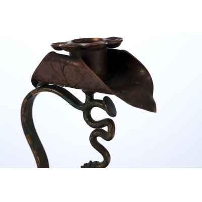 Подсвечник с растительным  декором Австрия XIX век