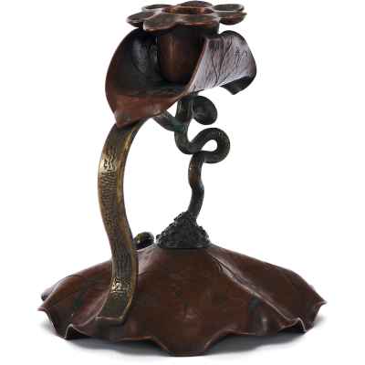 Подсвечник с растительным  декором Австрия XIX век