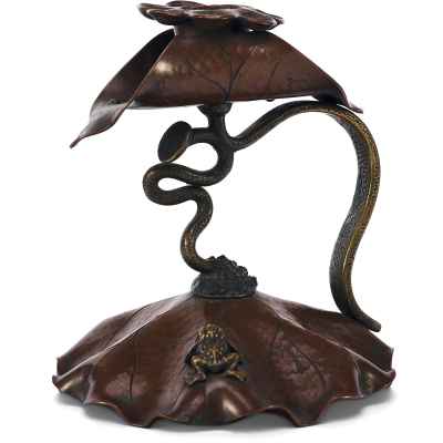 Подсвечник с растительным  декором Австрия XIX век