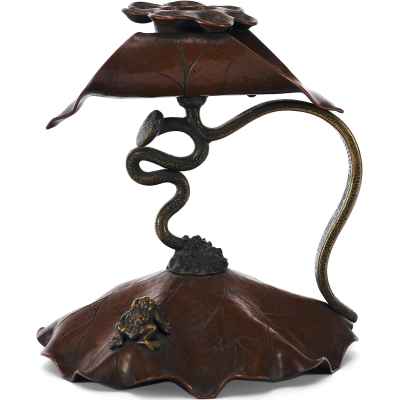 Подсвечник с растительным  декором Австрия XIX век