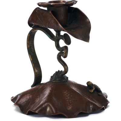 Подсвечник с растительным  декором Австрия XIX век