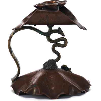 Подсвечник с растительным  декором Австрия XIX век