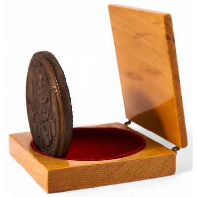 Настольная медаль 20-летия советско-чешской дружбы  1980