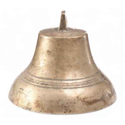 Колокольчик поддужный Василий Ситников г. Слободской кон. XIX нач. ХХ в. 14х12,5 см. г. Слободской, Вятской губ. кон. XIX нач. ХХ в.