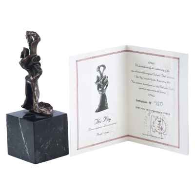 Сальвадора Дали Dali Ama de Llaves - The Guardian of the Keys бронза, камень 1970 гг. Н-17,5 см.  1970 гг