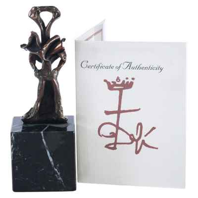 Сальвадора Дали Dali Ama de Llaves - The Guardian of the Keys бронза, камень 1970 гг. Н-17,5 см.  1970 гг