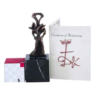 Сальвадора Дали Dali Ama de Llaves - The Guardian of the Keys бронза, камень 1970 гг. Н-17,5 см.  1970 гг