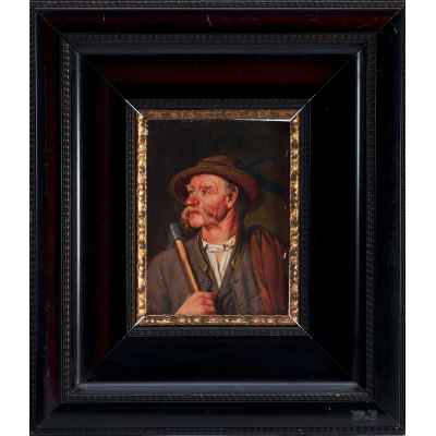 Портрет крестьянина с топориком Германия первая четверть ХХ века