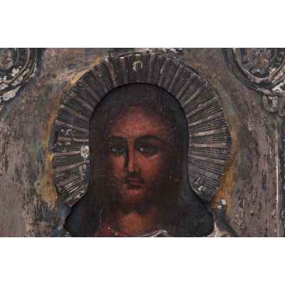 около 1861 г. Икона Господь Вседержитель Москва около 1861 г