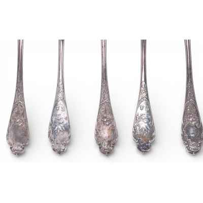 Набор столовых ложак Москва после 1908 г