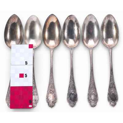 Набор столовых ложак Москва после 1908 г