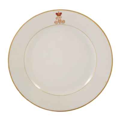 Тарелка из Фермерского сервиза 1897г ИФЗ 1897