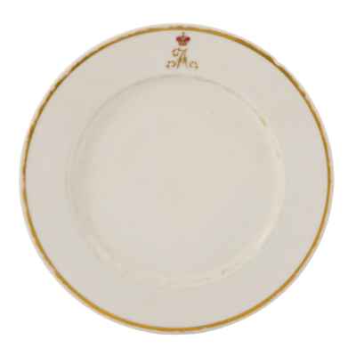 Тарелка ИФЗ из Фермерского сервиза 1855 г ИФЗ 1855