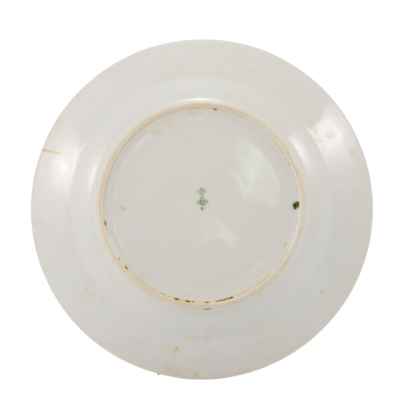 Тарелка коронационная 1883 г ИФЗ с гербом Императорский Фарфоровый Завод 1883