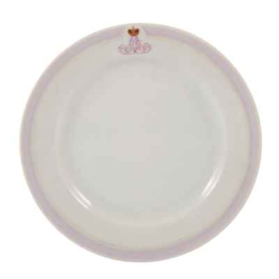 Тарелка ИФЗ из сервиза Аничкова дворца 1909 г Императорский Фарфоровый Завод 1909