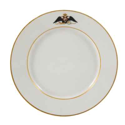 Тарелка из Гатчинского Дворца 1901 г Императорский Фарфоровый Завод 1901