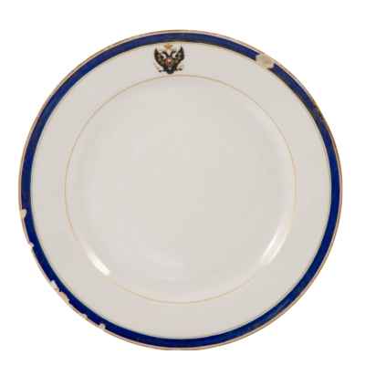 Тарелка из Царскосельского Дворца 1906 г ИФЗ 1906