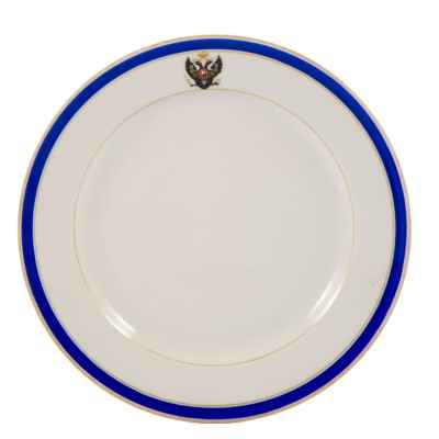 Тарелка из Царскосельского Дворца 1906 г ИФЗ 1906