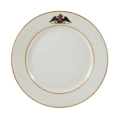 Тарелка из Гатчинского Дворца 1907 г ИФЗ 1907