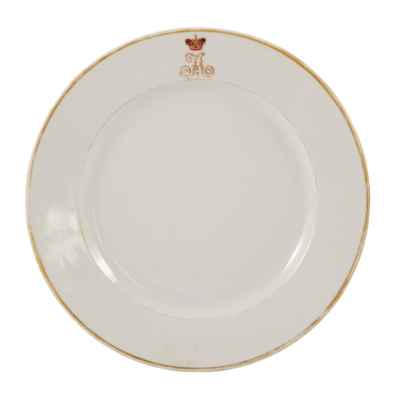 Тарелка из Фермерского Сервиза 1889 г ИФЗ 1889