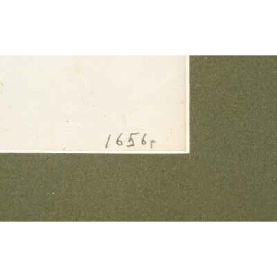 Эстамп. Портрет царя Михаила Фёдоровича  около 1656 г