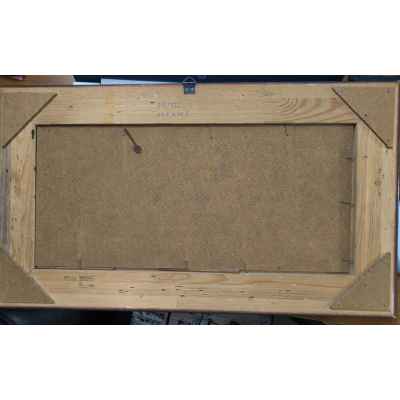 Ramovsky Зимний пейзаж орг./м Европа сер. ХХ в. 18 x 40 см. Европа Вторая четверть XX века