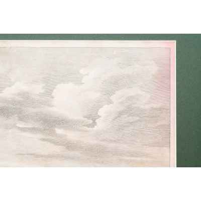 Вид города Тобольска, автор Шарль де Леспинас.  1770 -гг