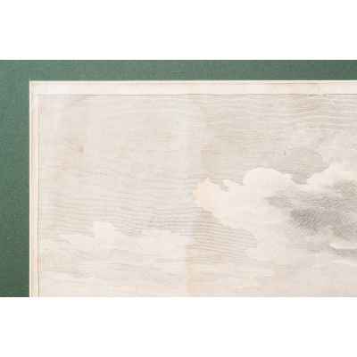 Вид города Тобольска, автор Шарль де Леспинас.  1770 -гг