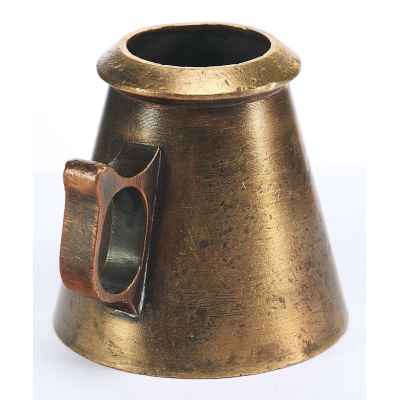 Мерка с ручкой Ф. Сан-Галли 1/100 ведра латунь РИ кон. XIX - нач. ХХ в.  