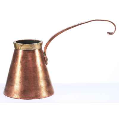 Мерка с ручкой Я. И. Батуев Пермь 1/20 ведра, медь 1894 г.  