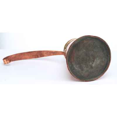 Мерка с ручкой Я. И. Батуев Пермь 1/20 ведра, медь 1894 г.  