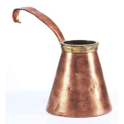 Мерка с ручкой Я. И. Батуев Пермь 1/20 ведра, медь 1894 г.  