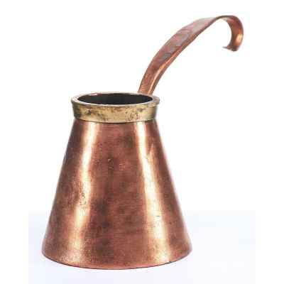 Мерка с ручкой Я. И. Батуев Пермь 1/20 ведра, медь 1894 г.  