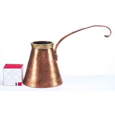 Мерка с ручкой Я. И. Батуев Пермь 1/20 ведра, медь 1894 г.  