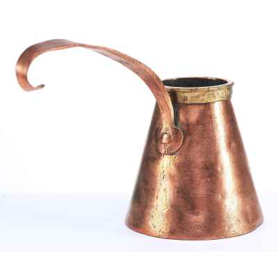 Мерка с ручкой Я. И. Батуев Пермь 1/20 ведра, медь 1894 г.  