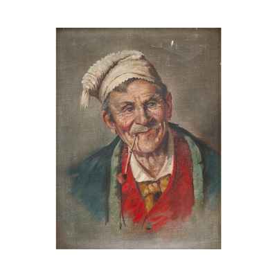 Мужчина с курительной трубкой. Европа конец XIX - начало XX вв